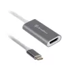 Adapteris SidabrinėSTONE USB 3.1 Type-C į HDMI 2.0b SST-EP07C-E, vaizdo išvesties adapteris