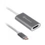 Adapteris SidabrinėSTONE USB 3.1 Type-C į HDMI 2.0b SST-EP07C-E, vaizdo išvesties adapteris