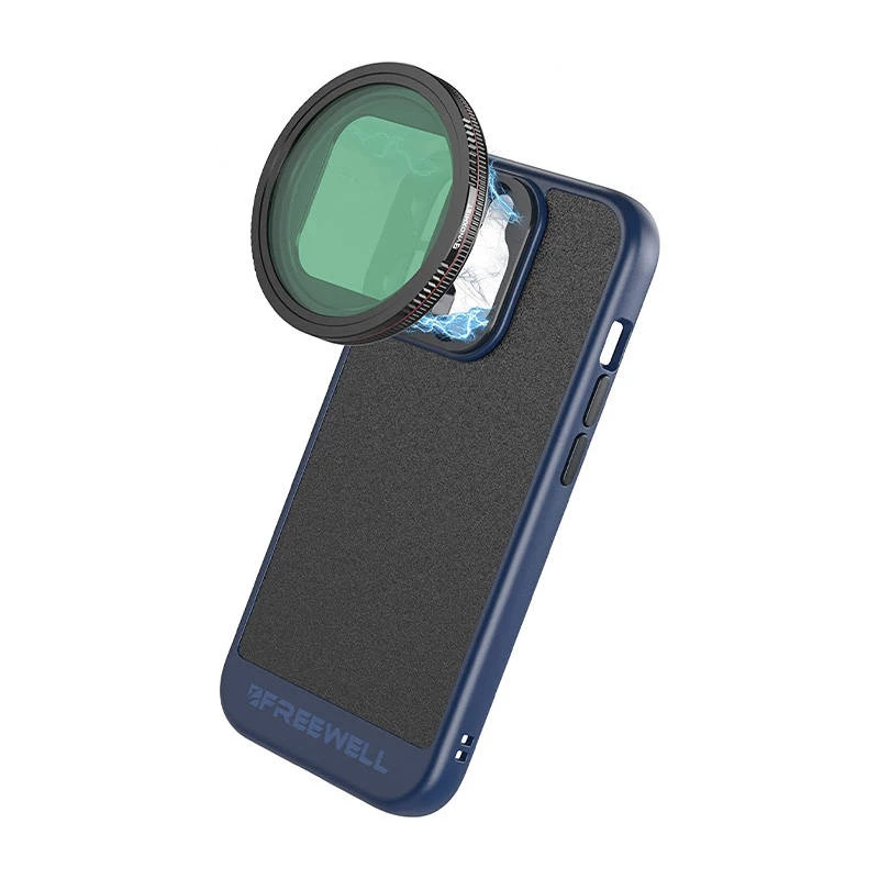 CPL filtras Freewell FW-SH-CPL, skirtas iPhone 13 Pro / 14 Pro / 15 Pro — apskritiminis poliarizatorius išmaniojo telefono kameros lęšiams