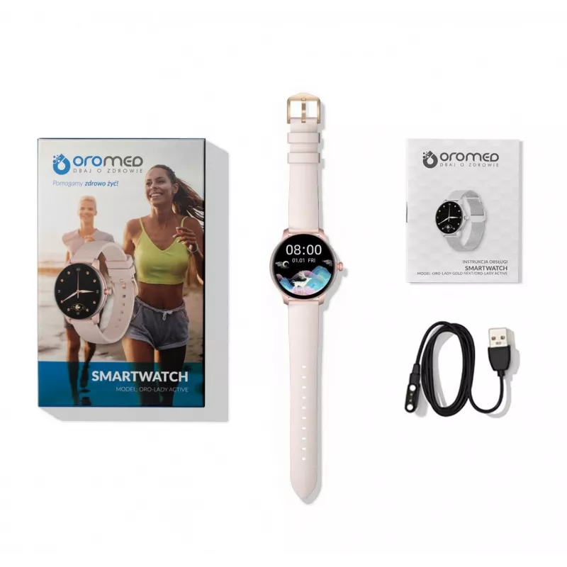 Oro-Med ORO LADY ACTIVE išmanusis laikrodis