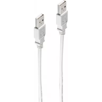 USB kabelis USB 2.0 ShiverPeaks BS77000 0,5 m pilkas