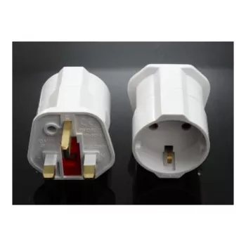 Synergy 21 LED adapterio maitinimo blokas UK-D 3 kontaktų į įžeminimo kontaktą
