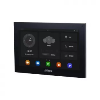 Vaizdo domofonas Dahua DHI-VTH5341G-W — 10 colių 1024×600 LCD, Wi‑Fi, Ethernet, ABS korpusas