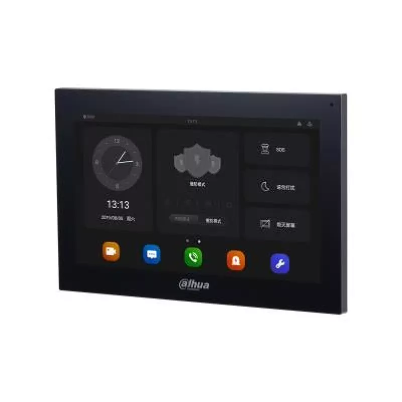 Vaizdo domofonas Dahua DHI-VTH5341G-W — 10 colių 1024×600 LCD, Wi‑Fi, Ethernet, ABS korpusas