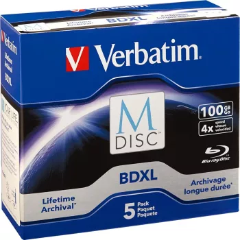 Verbatim BDXL 100GB 4X 5 vnt.