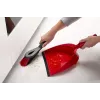 Šluotos ir semtuvo rinkinys VILEDA 141742 — technopolimero semtuvas, plastikinė rankena, minkšti/kieti šereliai, juoda, pakabinimo anga