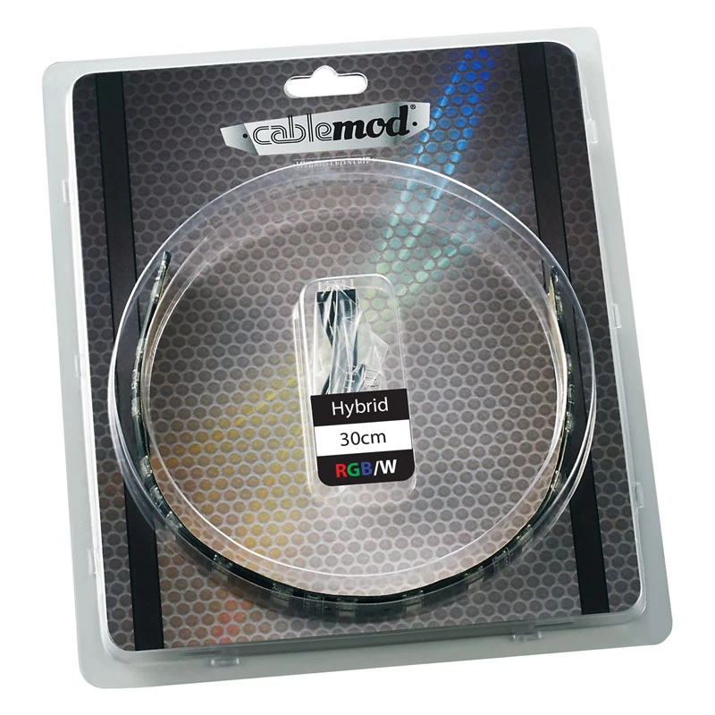 LED juostelė CableMod CM-LED-30-D30RGBW-R balta RGB 30 cm