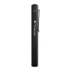 Pen flashlight Ledlenser P4 Juoda — kompaktiškas LED rašiklinis žibintuvėlis, 180 lm, 90 m spindulys, AAA x2, IP54