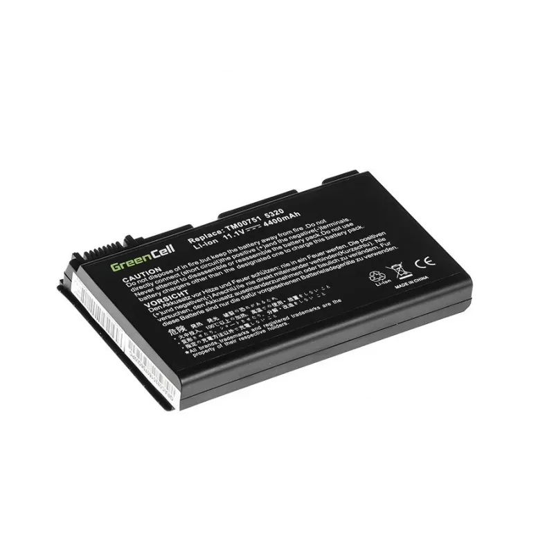 Green Cell AC08 nešiojamojo kompiuterio baterija, skirta Acer, 4400mAh, 11,1V