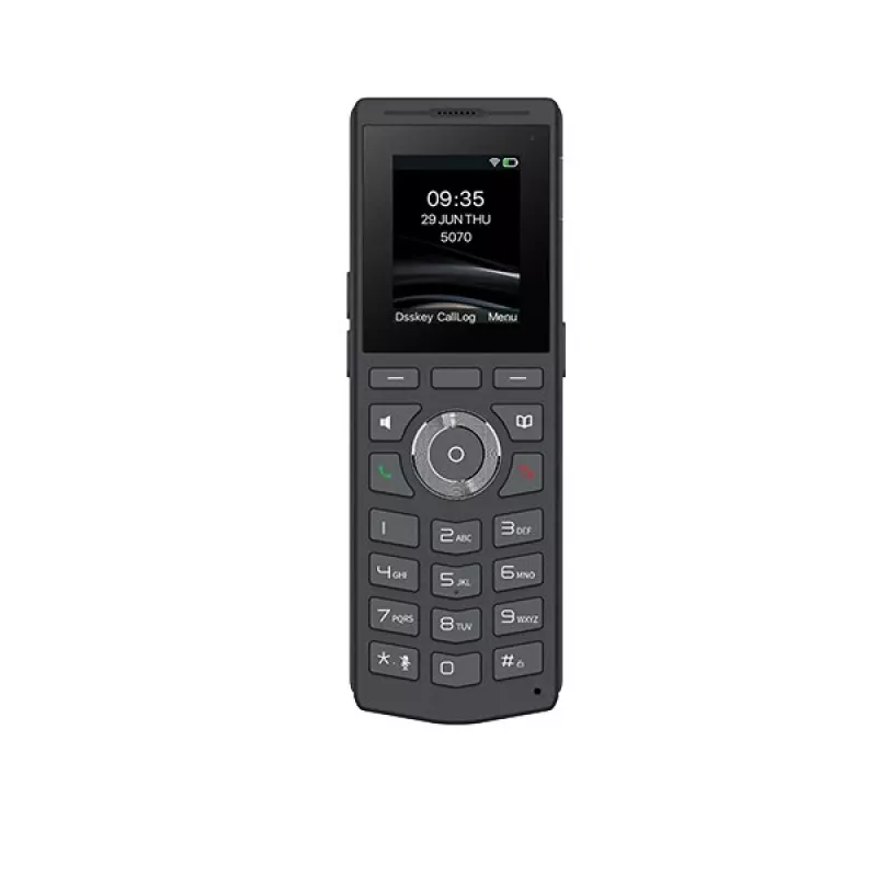 IP mobilusis telefonas Fanvil W610W juodas 4 linijų Wi-Fi