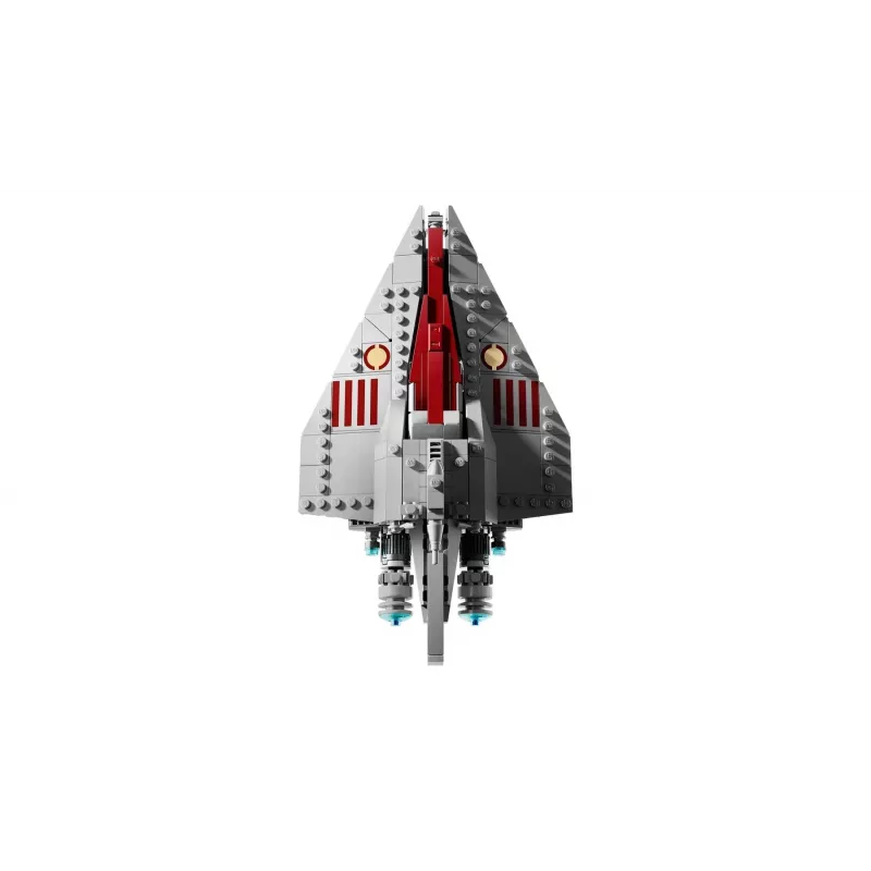 LEGO Star Wars Acclamator klasės atakos laivas, rinkinys 75404 — konstravimo rinkinys, 450 dalių, parodos modelis 130×150×230 mm
