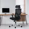 Biuro sukamoji kėdė mark adler Manager 3.3 Juoda — ergonomiškas dizainas, sukamas pagrindas