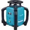 Baterinis rotacinis lazeris SKR001Z, 12V – 40V (Mėlyna/juoda, be akumuliatoriaus ir įkroviklio, žalias lazerio spindulys, transportavimo dėklas)