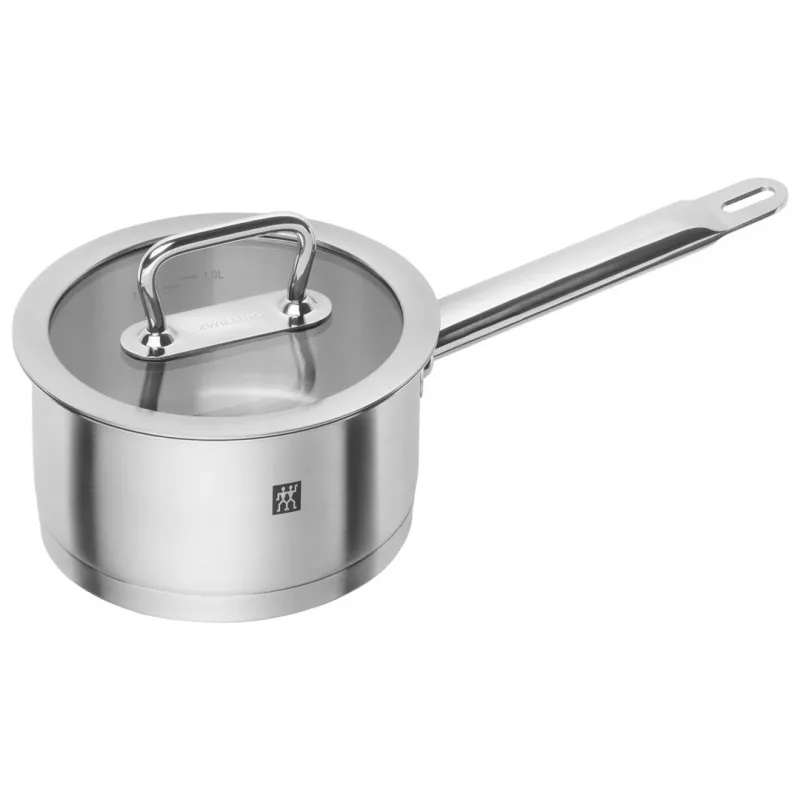 Puodų rinkinys ZWILLING 65120-005-0 — 5 vnt. nerūdijančio plieno prikaistuviai, dangčiai, tinkami orkaitei ir indaplovei, neprideganti danga, maks. 200°C