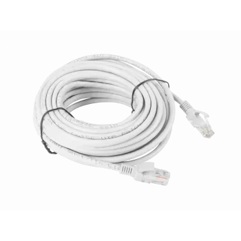 Tinklo kabelis LANBERG PCU6-10CC-1000-S RJ-45 Cat6, U/UTP ekranuotas, 10 m, Pilka