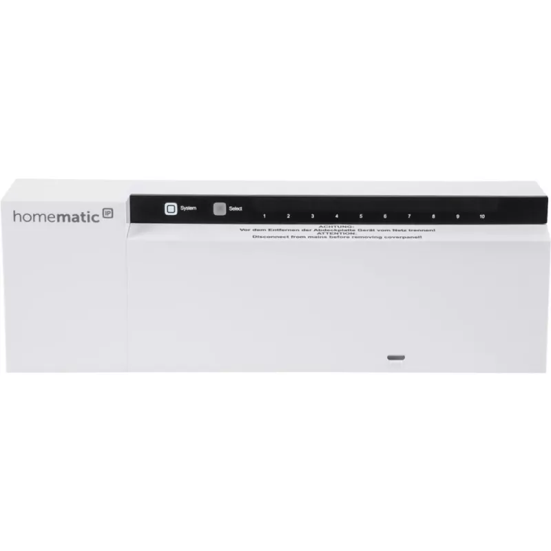 eQ-3 Homematic IP HmIP-FAL230-C10 - Valdiklis grindiniam šildymui - Belaidis - 868,3 MHz, 869,525 MHz (142981A0)