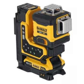 Dewalt 18V XR 3x360 žalias lazeris, valdomas nuotoliniu būdu (1037149)