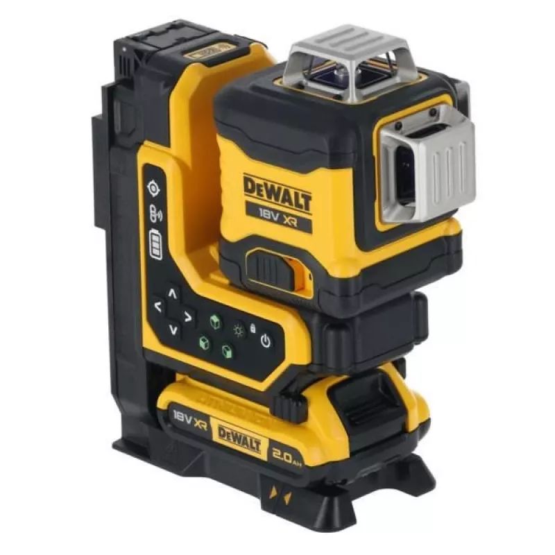 Dewalt 18V XR 3x360 žalias lazeris, valdomas nuotoliniu būdu (1037149)