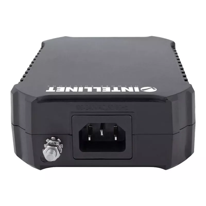 Intellinet Gigabit PoE++ maitintuvas, vienas 95 W prievadas, atitinkantis IEEE 802.3bt (4PPoE), plastikinis korpusas, galimybė montuoti ant sienos