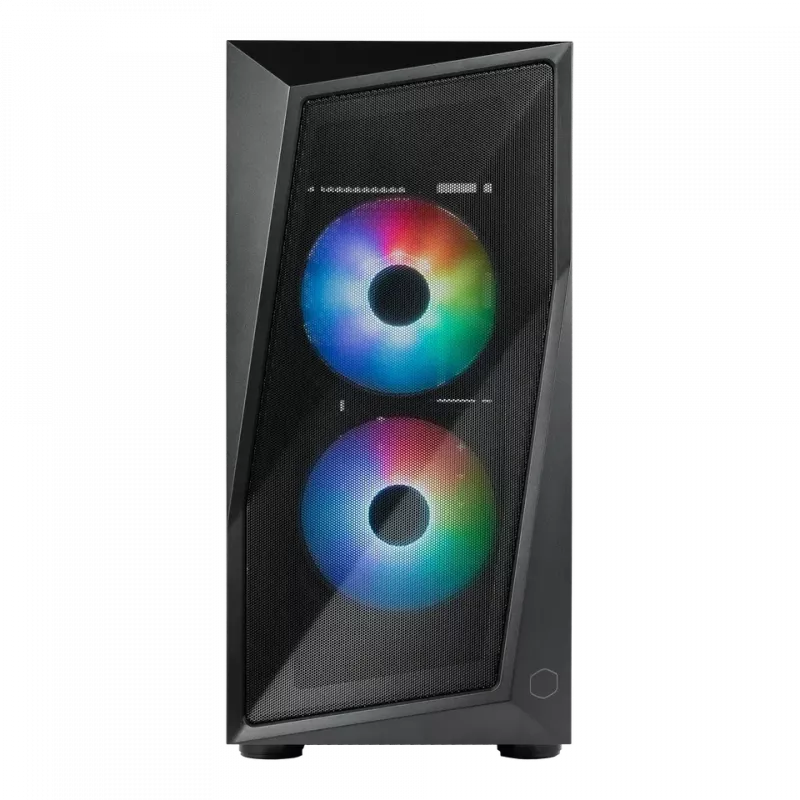 Cooler Master CP320-KGNN-S00 CMP 320, mATX, Midi-Tower, 120mm, langas, ARGB, juoda