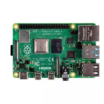 Vieno plokštės kompiuteris Raspberry Pi 4 Model B pilnas rinkinys 4 GB RAM