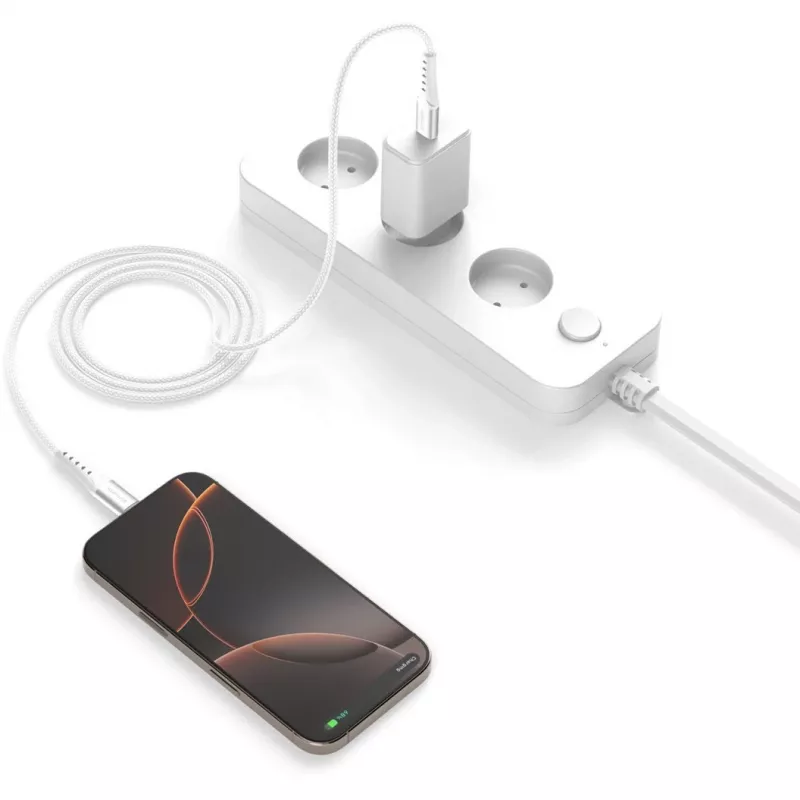 USB laidas 4smarts 541452 1.5 m USB C baltas 0.48 Gbit/s