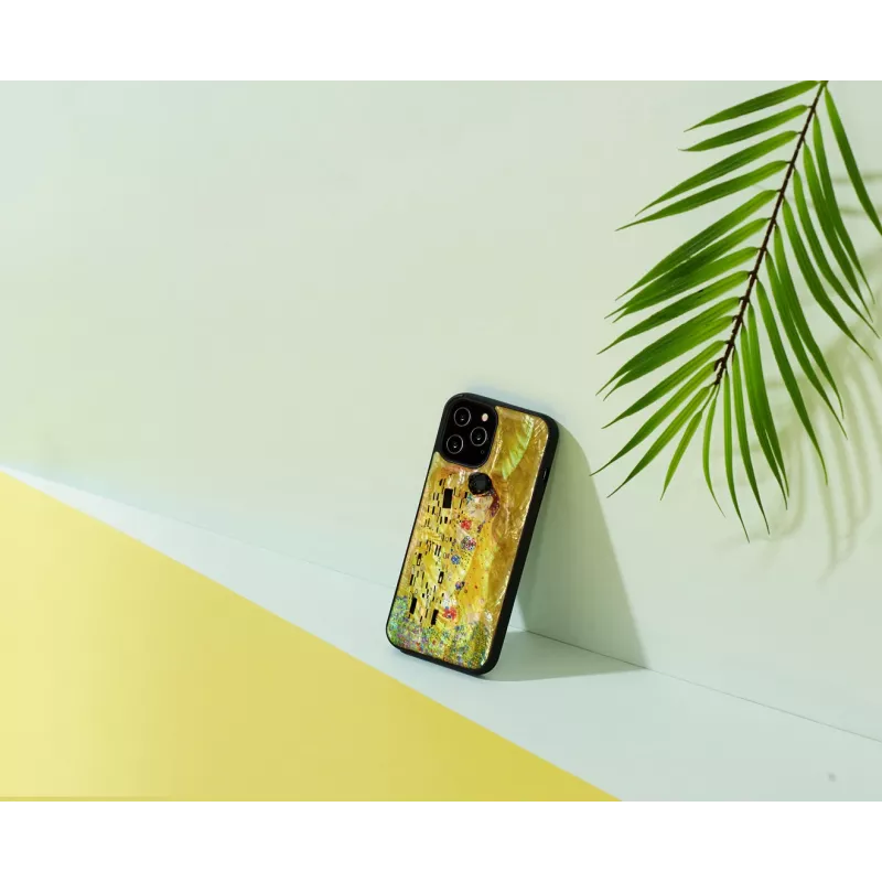 Apsauginis dėklas iKins, skirtas Apple iPhone 12 / 12 Pro — juodas