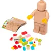 LEGO medinė minifigūrėlė, dekoracija Mediena