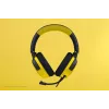 Ausinės Razer Kraken V4 X Pokemon — laidinės USB-C/USB-A, supraauralinės, 20–20000 Hz, 1,8 m laidas, 310 g, juoda/geltona
