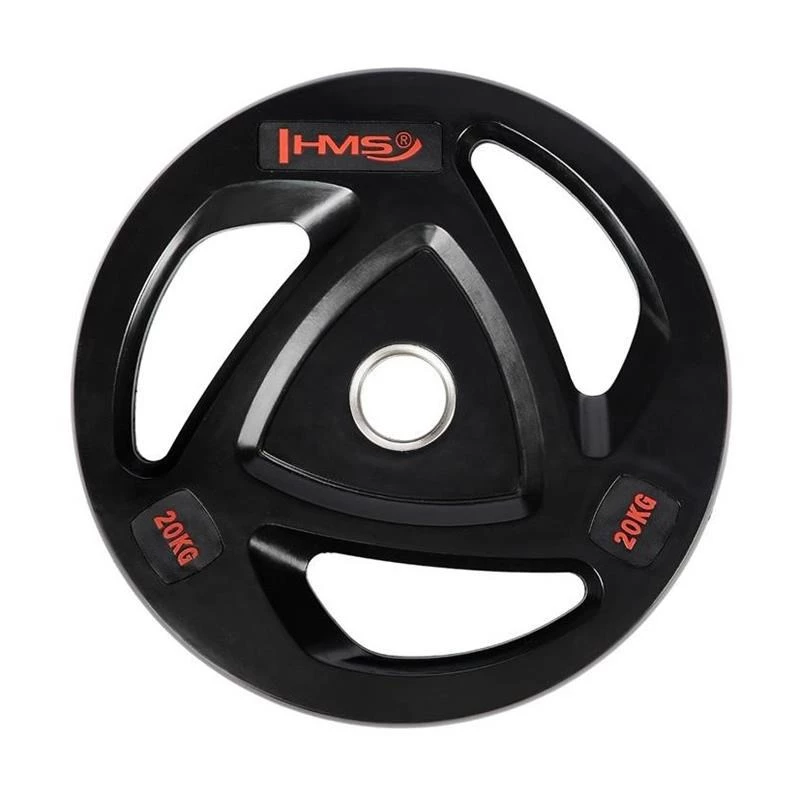 HMS Fitness TOX20 1 vnt. olimpinis gumuotas svorio diskas