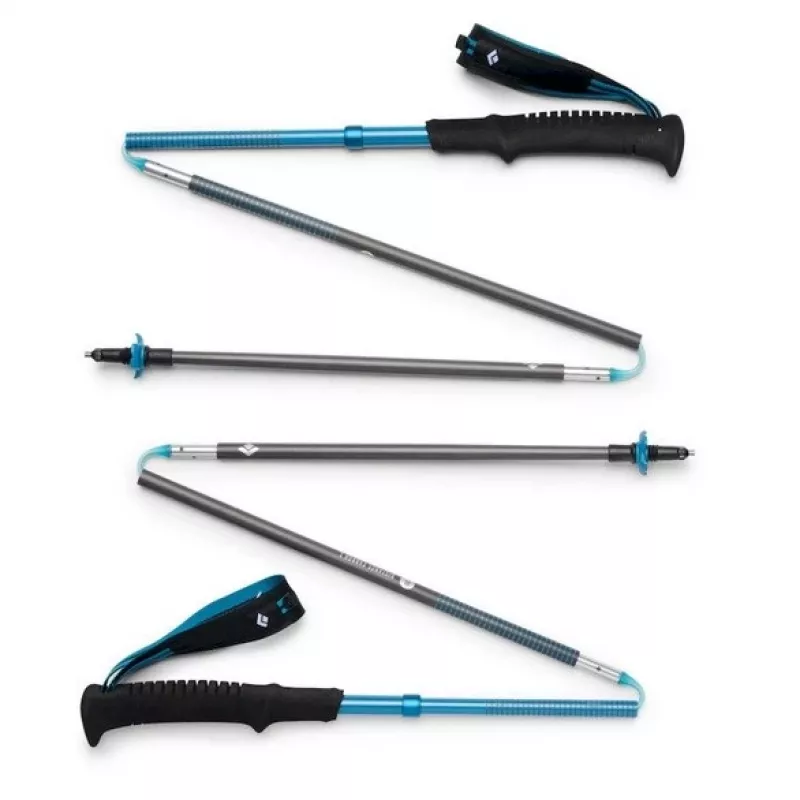 DIAMOND Juoda DISTANCE CARBON LAZDAI ŽYGIAMS, 125CM - DYKUMOS DANGUS