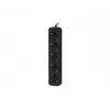Maitinimo ilginimo laidas Lanberg PS0-05F-0300-BK 3m 5 kintamosios srovės lizdai vidaus patalpoms juodas