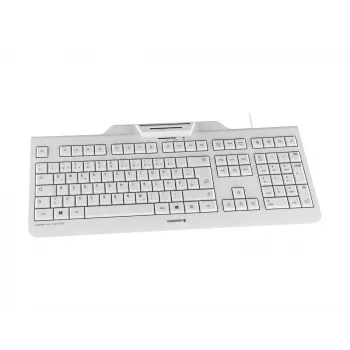 CHERRY KC 1000 SC klaviatūra USB Swiss pilka