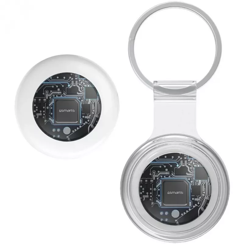 Vietos ieškiklis 4smarts SkyTag Lucid 2 vnt. pakuotė — Bluetooth GPS seklys, baltas