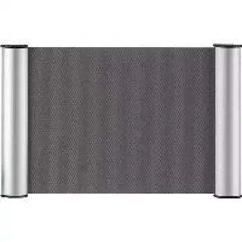 Durų iškabos laikiklis Franken BS0603 skirtas 245×155 mm plokštėms, prie sienos tvirtinamas iškabų priedas