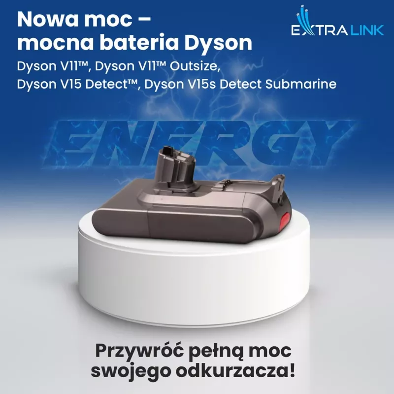 Baterija dulkių siurbliui Dyson V11 25,2 V