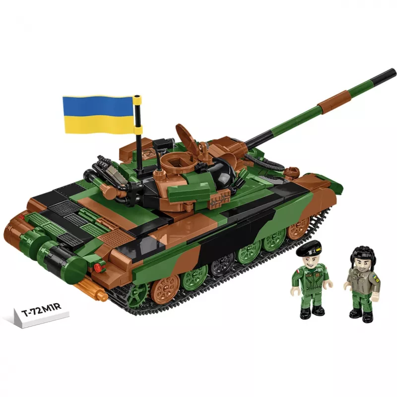 Statybinis rinkinys COBI T-72M1R PL/UA Ginkluotosios pajėgos 724 dalys