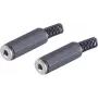 Laido jungtis ShiverPeaks BS51311-2 2,5 mm juoda, moteriška