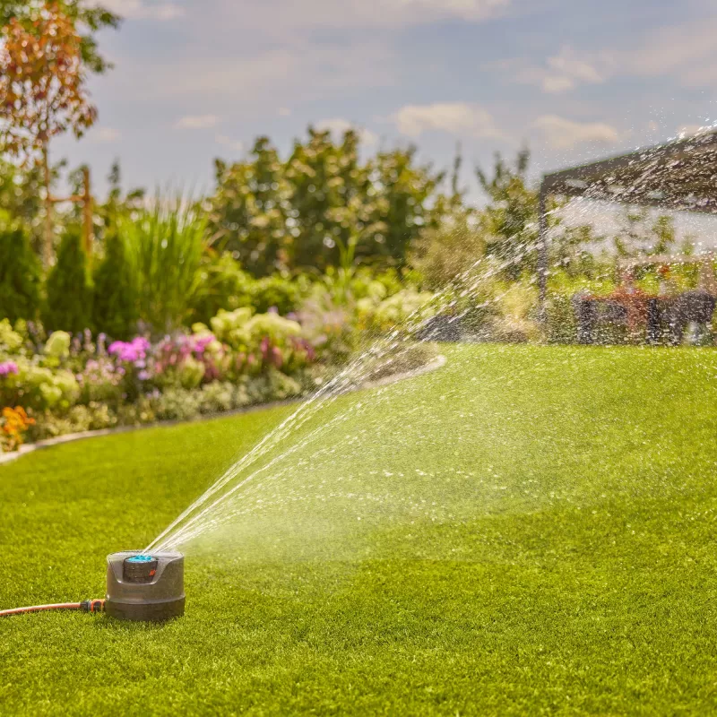 Apvalus vandens purkštuvas Gardena AquaPrecise juoda mėlyna pilka 1 vnt.