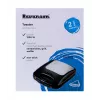 Vaflių keptuvė Ravanson OP-7050, 1200 W, 4 vafliai, nelimpančios plokštės, horizontalus/vertikalus laikymas