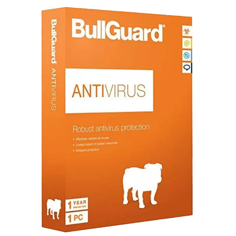BullGuard Antivirus 1 metai - 1 naudotojas
