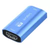HDMI kartotuvas, 20 m, 8K 60 Hz, HDCP 2.3 alu, blu