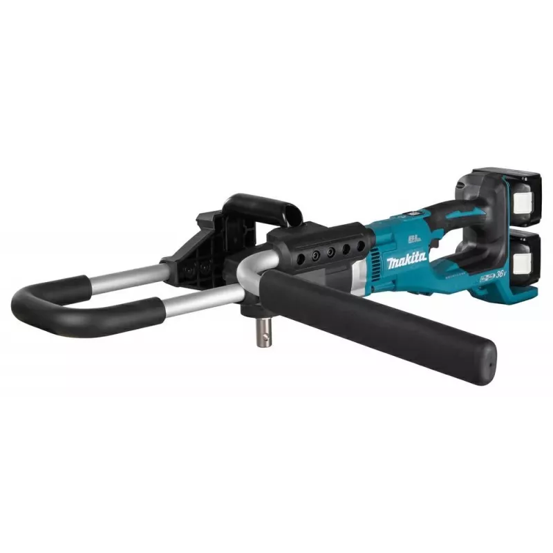 Makita žemės grąžtas su 2x18V baterijomis, modelis DDG461Z