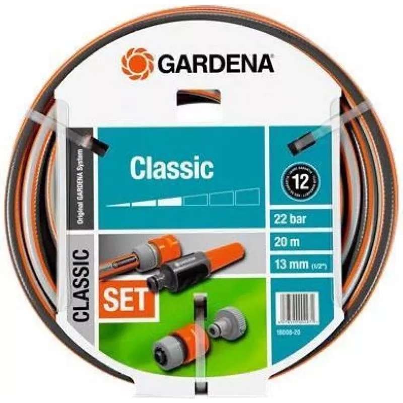 Gardena 18008 20 m pilka sodo žarna (18008)