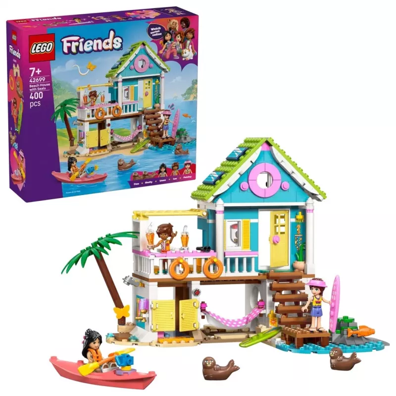 LEGO FRIENDS 42699 Paplūdimio namelis su ruoniais