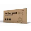 Gembird TVS-100F-01 reklaminio ekrano laikiklis 2,54 m (100) Juoda