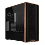 Kompiuterio korpusas Lian Li Lancool LAN217X Midi Tower, juodas, medis