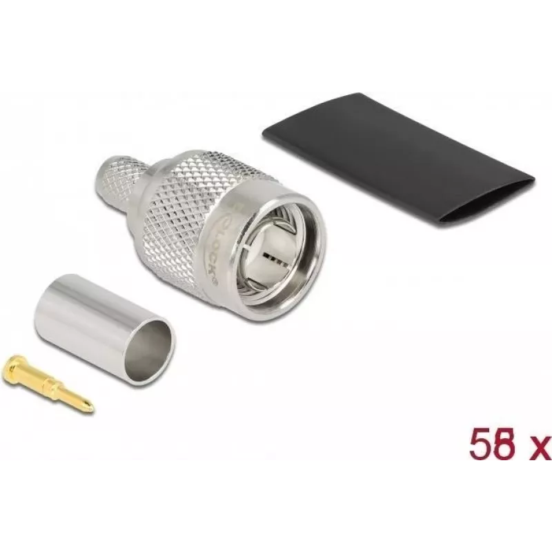 TNC jungtis užspaudimui RG-59 DeLOCK 90030