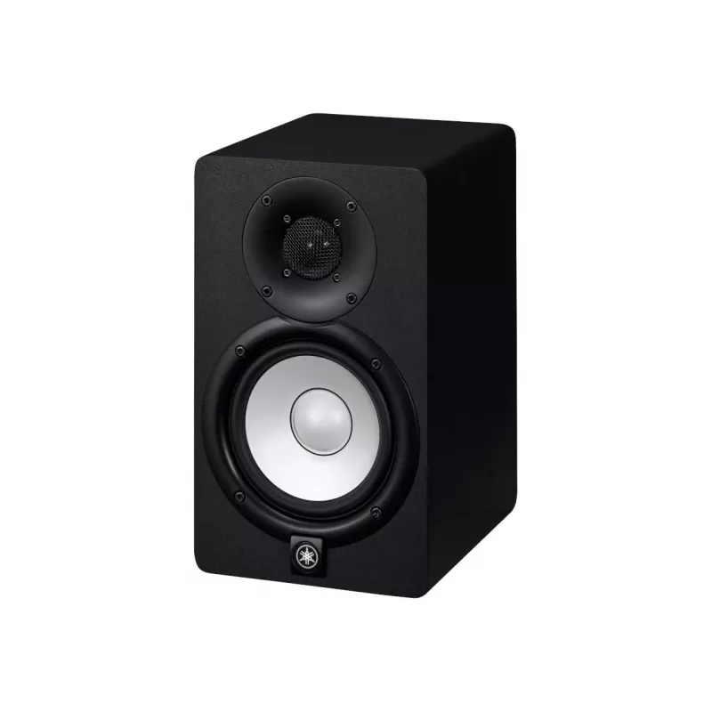 2 krypčių garsiakalbis YAMAHA HS5 — 5 colių žemųjų dažnių garsiakalbis, 1 colio aukštųjų dažnių garsiakalbis, 70 W RMS, 54–30000 Hz, laidinis, XLR įvestis, MDF korpusas