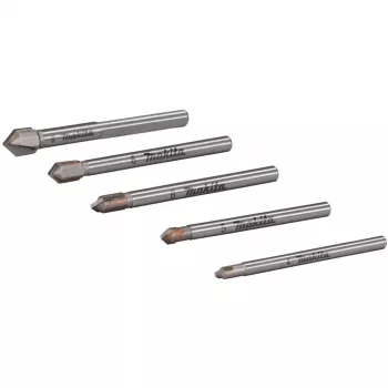 Grąžtų rinkinys Makita E-25410 stiklui ir plytelėms, 5 vnt.